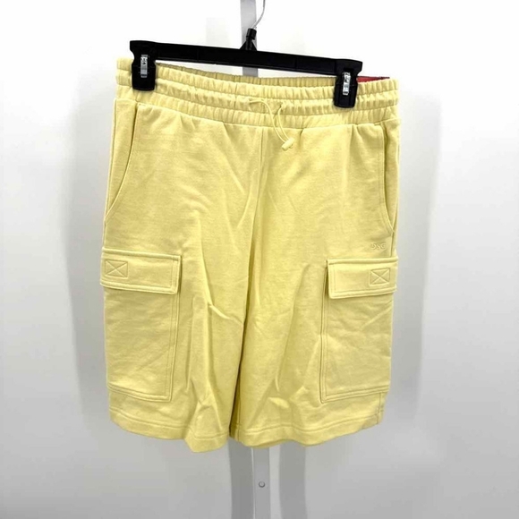 2XL DSG Yellow Cargo Terry Cloth Mens Short Sports NWT NWT - Picture 1 of 4